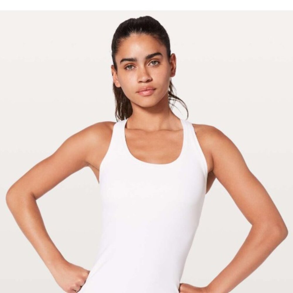 Lululemon Cool Racerback White *Nulu